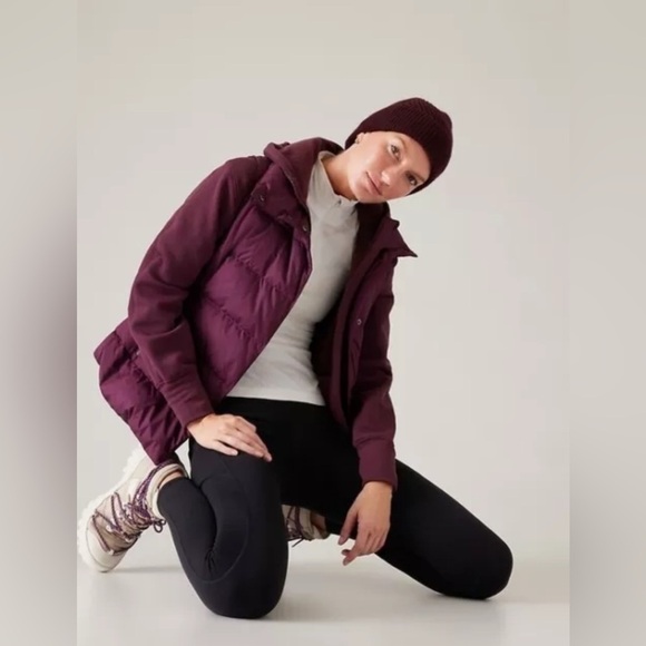 NWT Athleta Altitude Black Tight in Polartec Powerstretch size 1X - Picture 9 of 13